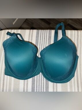 Soma Teal Molded Underwire Full Coverage Bra